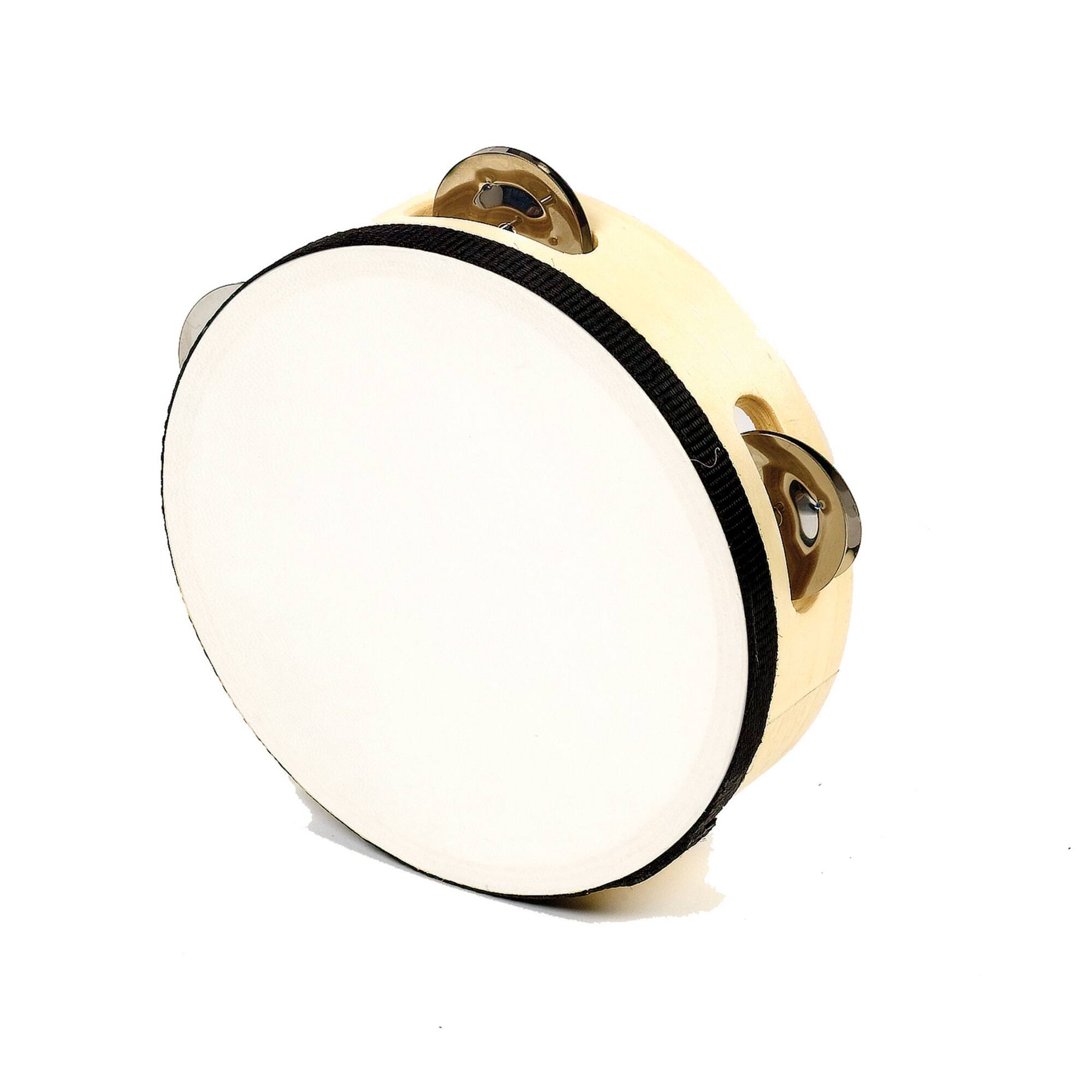 Westco Educational Products Tambourine, 6" with Synthetic Head